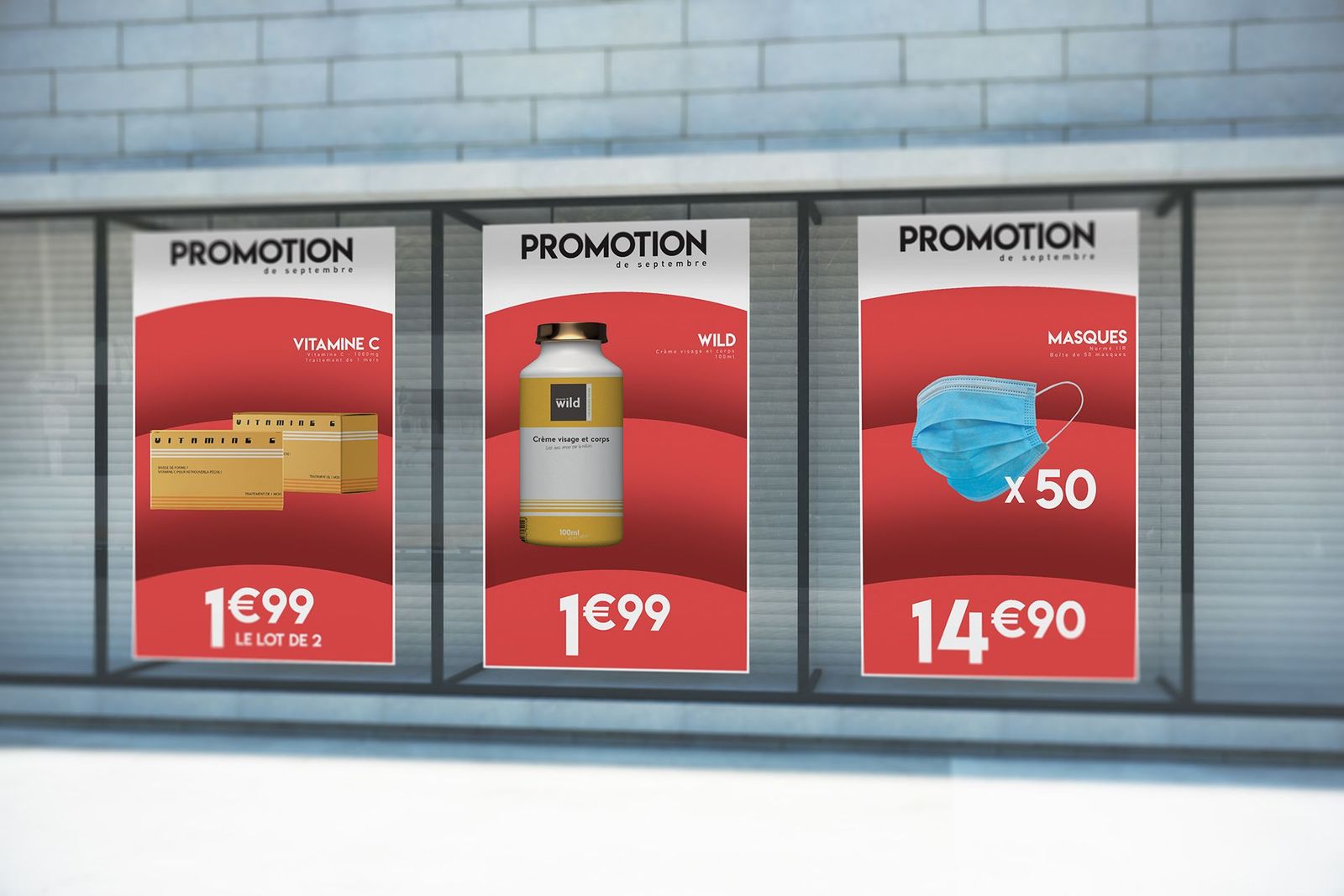 Affiche promo pharmacie